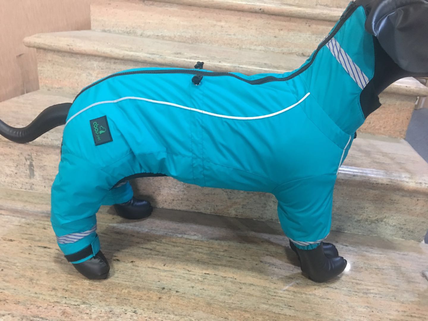 Polyester  Outdoor Waterproof  Winter Pet Jacket